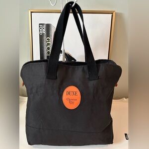 Authentic Christian Dior Tote Bag Large Tote Shoulder bag